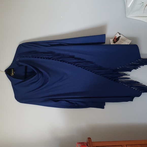 SERENA WILLIAMS SIGNATURE STATEMENT  CARDIGAN DARK BLUE - Picture 3 of 10